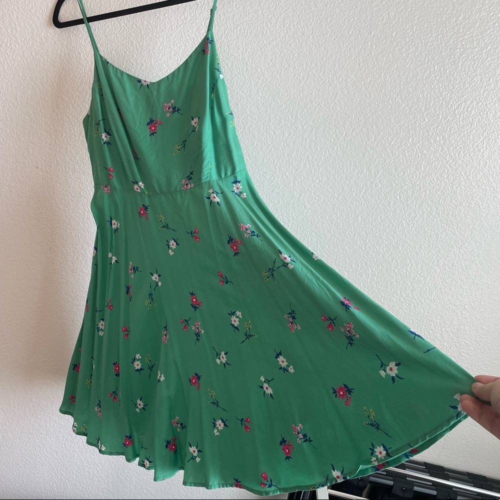 Women’s Old Navy Green Spring Dress - L